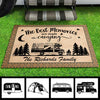 The Best Memories Are Made Camping - Personalized Decorative Mat