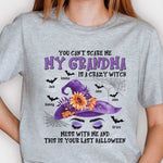 Custom Name Halloween Gifts for Grandkids - Personalized Apparel
