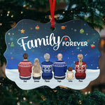 Custom Name Christmas Family Gifts - Personalized Ornament