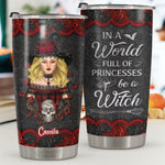 Custom Name Witch Gifts for Women - Personalized Tumbler