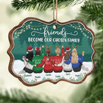 Custom Name Chosen Family Christmas Gifts for Friends - Personalized Ornament