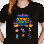 Custom Name Halloween Gifts for Grandma - Personalized Apparel