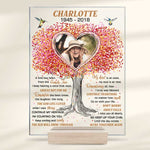 Until The Day Comes We’re Together Again - Upload Image - Personalized Acrylic Plaque