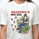 Grandma's Love Bugs - Personalized Unisex T-shirt, Hoodie, Sweatshirt - Gift For Grandma, Grandparents