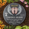 We Have Held In Our Arms For A Little While - Personalized Memorial Stone, Human Grave Marker - Memorial Gift, Sympathy Gift