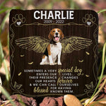 Their Presence Changes Our Hearts Forever - Personalized Memorial Stone, Pet Grave Marker - Upload Image, Memorial Gift, Sympathy Gift
