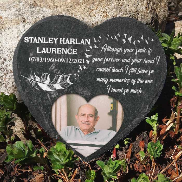 I Still Have So Many Memories Of The One I Loved So Much - Personalized Memorial Stone, Human Grave Marker - Upload Image, Memorial Gift, Sympathy Gift
