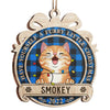 Have Yourself A Furry Little Christmas - Dog & Cat Personalized Custom Ornament - Wood Round Shaped - Christmas Gift For Pet Owners, Pet Lovers