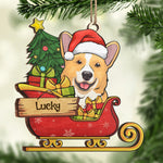 Custom Name Christmas Cat Gifts - Personalized Ornament