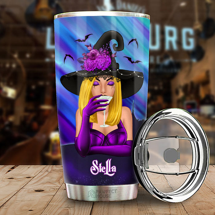 Hello Darkness My Old Friend - Personalized Tumbler - Gift For Yourself, Halloween Gift