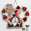Grandma's Love Bugs - Personalized Shaped Wood Sign - Gift For Grandma, Grandparents