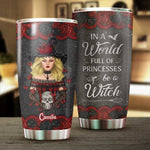 Custom Name Witch Gifts for Women - Personalized Tumbler