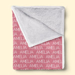 Warm and Cozy - Family Personalized Custom Blanket - Gift For Grandparents, Grandma, Grandpa