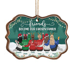 Custom Name Chosen Family Christmas Gifts for Friends - Personalized Ornament