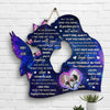 I Sit In Heaven And Watch You Everyday - Upload Image - Personalized Shaped Wood Sign
