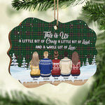 Custom Name Christmas Family Gifts for Parents - Personalized Ornament