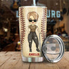 Rockin' The Baseball Mom Life - Gift For Mom, Personalized Tumbler