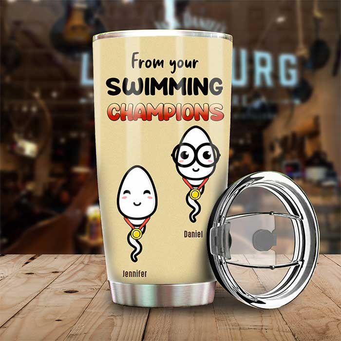Thanks Dad For Not Pulling Out - Gift For Dad - Personalized Tumbler