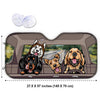 Cool Dogs - Personalized Auto Sunshade - Gift For Pet Lovers