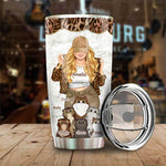 You Had Me At Meow - Gift For Cat Mom, Personalized Tumbler
