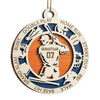 Sport Series Baseball - Sports Personalized Custom Ornament - Wood Round Shaped - Christmas Gift For Sport Lovers, Sport Players