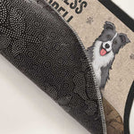 Wireless Doorbells Sitting On Their Chargers - Personalized Decorative Mat - Gift For Pet Lovers, Pet Owners, Pet Gift