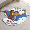 Hope You Like Cat Hair - Personalized Shaped Decorative Mat - Gift For Pet Lovers