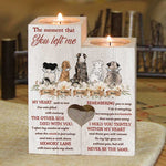 Remembering You Is Easy - But Missing You Is A Heartache - Personalized Candle Holder
