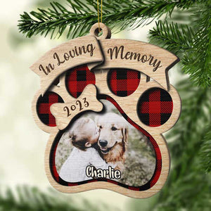 You Will Always In My Heart - Upload Image - Personalized Custom Wood Shaped Christmas Ornament