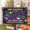 The Family Broom Co. - Personalized Metal Sign