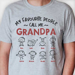 I'm Called Grandpa - Personalized Unisex T-shirt, Hoodie - Gift For Mom, Grandma, Dad & Grandpa