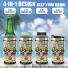 Making Memories One Campsite - Personalized Can Cooler - Gift For Couples, Gift For Camping Lovers
