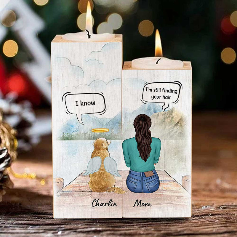 We Still Talk About You - I'm Always There - Personalized Candle Holder