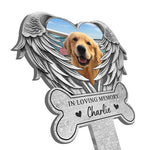 Custom Pet Photo Memorial Dog Gifts - Personalized Acrylic Stake