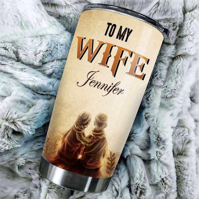 Custom Tumbler - Personalized Anniversary Wedding Gifts For Husband And Wife, Him And Her - I Was Yours Since The Moment I Saw You