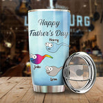 To Us You Are The World - Personalized Tumbler - Gift For Dad, Grandpa, Gift For Father's Day