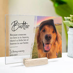 Heaven In Our Home - Upload Image, Personalized Acrylic Plaque