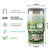 The Best Memories Are Made Camping - Personalized Can Cooler - Gift For Couples, Gift For Camping Lovers