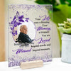 You're Missed Beyond Treasure - Personalized Acrylic Plaque - Upload Image, Memorial Gift, Sympathy Gift