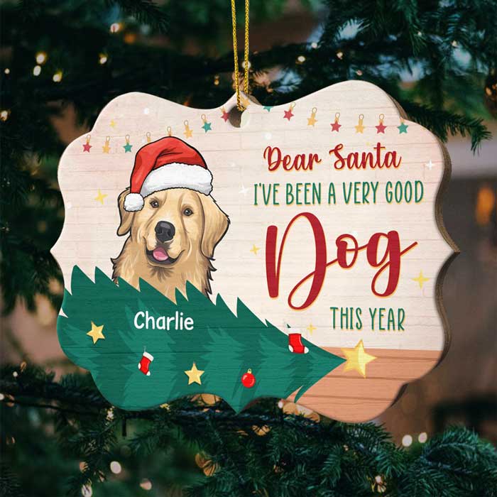 We Tried To Be Good But We Take After Our Mommy/ Daddy - Personalized Custom Benelux Shaped Wood Christmas Ornament - Upload Image, Gift For Pet Lovers, Christmas New Arrival Gift