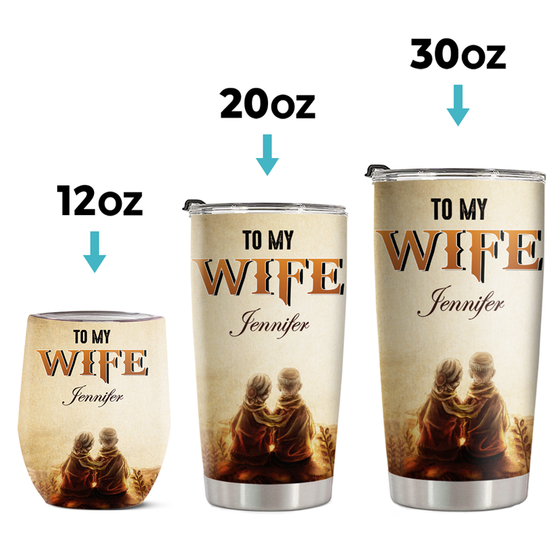 Custom Tumbler - Personalized Anniversary Wedding Gifts For Husband And Wife, Him And Her - I Was Yours Since The Moment I Saw You