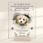 In Loving Memory, In Our Hearts Forever - Upload Image - Personalized Acrylic Plaque