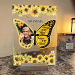 Always On My Mind Forever In My Heart Missing You - Upload Image - Personalized Acrylic Plaque