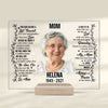 Loved Beyond Words, Missed Beyond Measure - Upload Image - Personalized Acrylic Plaque