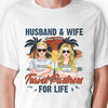 Husband And Wife Travel Partners Since Year - Personalized Unisex T-shirt, Hoodie, Sweatshirt - Gift For Couple, Husband Wife, Anniversary, Engagement, Wedding, Marriage Gift