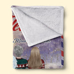 I Know With Every Breath You Take You’ll Be Taking One For Me - Memorial Personalized Custom Blanket - Sympathy Gift, Christmas Gift For Family Members
