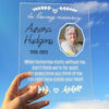 For Every Time You Think Of Me, I'm Right Here Inside Your Heart - Upload Image - Personalized Acrylic Plaque