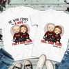 Find A Good Thing & Mrs. Good Thing - Personalized Matching Couple T-Shirt - Gift For Couple, Husband Wife, Anniversary, Engagement, Wedding, Marriage Gift