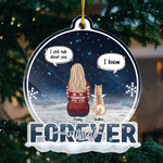 Custom Name Memorial Pet Loss Christmas Gifts - Personalized Ornament