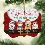 Custom Name Christmas Pet Gifts for Dog and Cat Lovers - Personalized Ornament